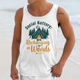Introvert Camping Social Battery Recharging In The Woods Unisex Tank Top Introvert Camping Social Battery Recharging In The Woods Unisex Tank Top