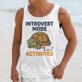 Introvert Mode Activated Low Social Battery Box Turtle Unisex Tank Top