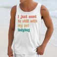 Introvert Pet Ladybug Mom Unisex Tank Top Introvert Pet Ladybug Mom Unisex Tank Top