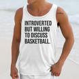 Introverted Basketball Player Basketball Introvert Unisex Tank Top Introverted Basketball Player Basketball Introvert Unisex Tank Top