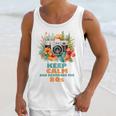 Keep Calm And Remember The 80s Retro Vintage Nostalgia Premium Unisex Tank Top