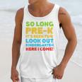 Kids So Long PRE-K It's Been Fun Shirt Boy Girl Graduation Unisex Tank Top