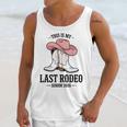 This Is My Last Rodeo Senior 2026 Cowgirl Graduation Unisex Tank Top