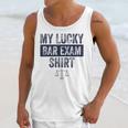 Law School Graduation Him Her Lucky Bar Exam Unisex Tank Top