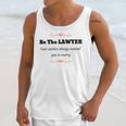 Lawyer Law School GraduationShirt Female Graduate Unisex Tank Top