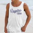 Lawyers Graduation Esquire Est 2018 Graduate Shirt Unisex Tank Top