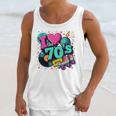 I Love The 70s Retro Cassette Roller Vinyl Disco Nostalgia Unisex Tank Top