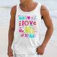 I Love The 90'S 90s Nostalgia Premium Tri-Blend Unisex Tank Top