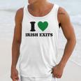 I Love Irish Exits St Patrick's Day Introvert Party Unisex Tank Top I Love Irish Exits St Patrick's Day Introvert Party Unisex Tank Top