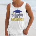 Masters Degree Proud Dad Graduation Shirt MBA Social Work Unisex Tank Top