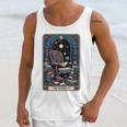 Mystical Library Book Reader The Introvert Tarot Card Unisex Tank Top Mystical Library Book Reader The Introvert Tarot Card Unisex Tank Top