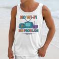 No Wi-Fi No Problem – Retro Dial Up Tech Nostalgia Unisex Tank Top