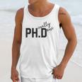 PhD Shirt Phinally Finally Done Graduation Her Unisex Tank Top