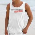 PhD Thesis Defense Graphic Doctoral Graduation Unisex Tank Top