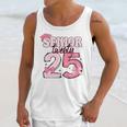 Pink Coquette Bow Senior 2025 Back To School Graduation Girl Unisex Tank Top