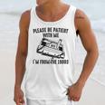 Please Be Patient With Me I'm From The 1900s Cassette Pencil Premium Unisex Tank Top