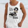 Please Be Patient I'm From The 1900s Sarcastic Joke Premium Tri-Blend Unisex Tank Top