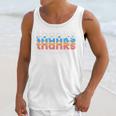 Polite Introvert Thanks But No Thanks Retro Graphic Unisex Tank Top