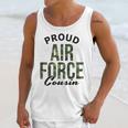 Proud Air Force Cousin Deployment Homecoming Graduation USAF Unisex Tank Top
