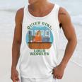 Quiet Girl Loud Results Introvert Office Staff Secretary Unisex Tank Top