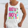 Retro 1980s 80's Baby 1990s 90's Made Me Nostalgia Vibes Premium Tri-Blend Unisex Tank Top