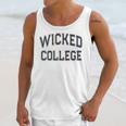 Retro Anti Social WICKED COLLEGE Introvert Stay Away From Me Unisex Tank Top