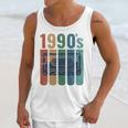 Retro Nineties Style Audio Tape Nostalgia Year 1990 Premium Tri-Blend Unisex Tank Top