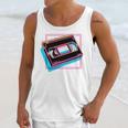 Retro VHS Vaporwave Video Cassette Nostalgia Geek Chic Unisex Tank Top