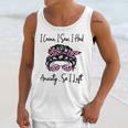 I Came I Saw I Had Anxiety So I Left Messy Bun Introvert Unisex Tank Top I Came I Saw I Had Anxiety So I Left Messy Bun Introvert Unisex Tank Top