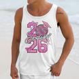 Senior 2026 Graduation Girls Coquette Pink Bow Class Of 2026 Premium Unisex Tank Top