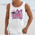 Senior 2027 Class Of 2027 Coquette Girl Pink Graduation 2027 Unisex Tank Top