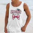 Senior Class Of 2027 Coquette Pink Bow Graduation 2027 Girls Unisex Tank Top