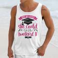 She Believed She Could So She Mastered It Graduation Unisex Tank Top