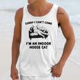 Sorry I Can't Go I'm An Indoor Cat Introvert Saying Unisex Tank Top Sorry I Can't Go I'm An Indoor Cat Introvert Saying Unisex Tank Top