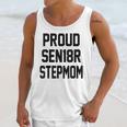 Stepmom Stepmother SEN18R Grad Senior Graduation Party Shirt Unisex Tank Top
