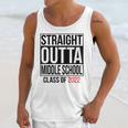 Straight Outta Middle School Graduation Shirt Class Of 2022 Unisex Tank Top