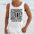 Straight Outta Middle School Graduation Unisex Tank Top