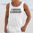 I Survived Elementary Graduation School Student Unisex Tank Top