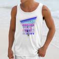 Temporal Trends Vaporwave Style Retro Nostalgia Look Premium Tri-Blend Unisex Tank Top