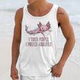I Tried People I Prefer Axolotl Salamander Introvert Raglan Baseball Tee Unisex Tank Top