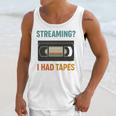 VHS Cassette Tape Retro 80s 90s Nostalgia Premium Unisex Tank Top