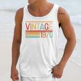 Vintage 1970 Birthday Retro Style 70's Born Nostalgia Party Premium Tri-Blend Unisex Tank Top Vintage 1970 Birthday Retro Style 70's Born Nostalgia Party Premium Tri-Blend Unisex Tank Top