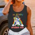 5th Grade Graduate Class 2021 Dabbing Unicorn Graduation Unisex Tank Top