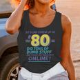 80s Nostalgia Retro Humor So Glad I Grew Up In The 80s Unisex Tank Top