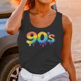 90s Retro Pop Art Rainbow Lips Nostalgia Costume 90s Unisex Tank Top 90s Retro Pop Art Rainbow Lips Nostalgia Costume 90s Unisex Tank Top