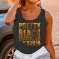 African American Girl Graduation Shirt Senior 2019 Unisex Tank Top