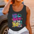 Back To The 90s Nostalgia Cassette Game Console Boombox Unisex Tank Top