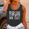 BRUH WE OUT GRADUATE Happy Graduation Student Retro Vintage Unisex Tank Top