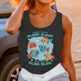 Cartoon Sarcasm Anti-Social Nihilism Introvert Fish Unisex Tank Top
