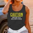 Caution Does Not Play Well With Others Introvert Unisex Tank Top Caution Does Not Play Well With Others Introvert Unisex Tank Top